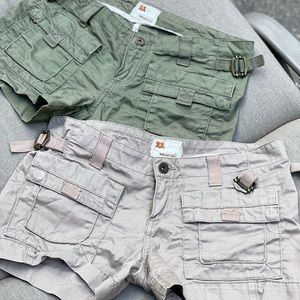 Twill twenty two shorts bundle.  Size 26